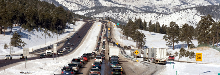 traffic on i-70 colorado