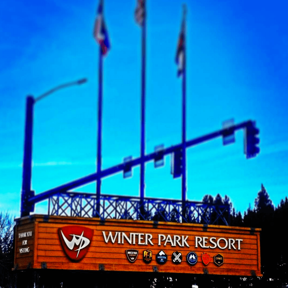 Winter Park Resort Sign