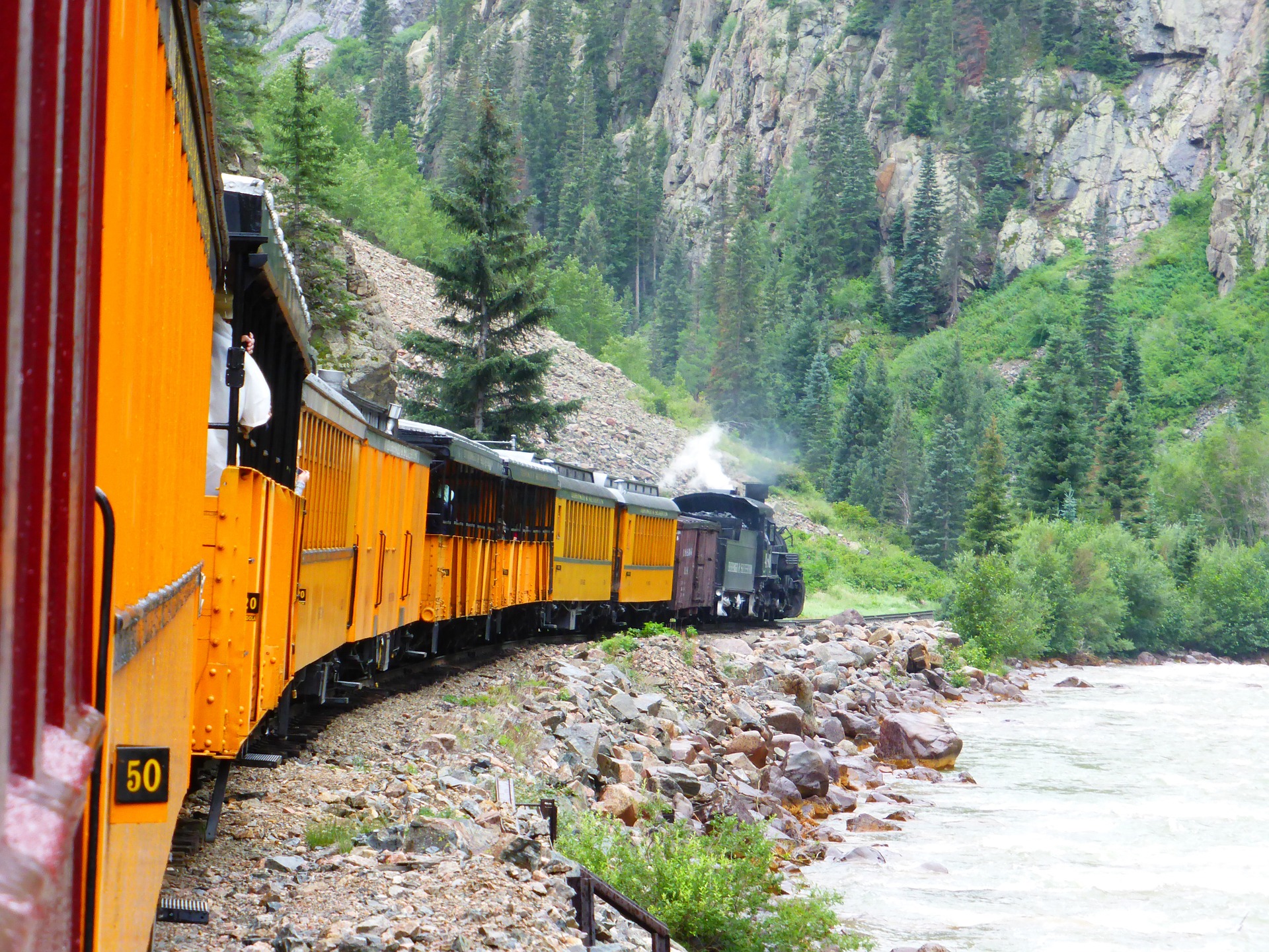 luxury train travel colorado