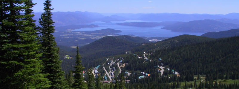 Sandpoint Idaho Family Mountain Town